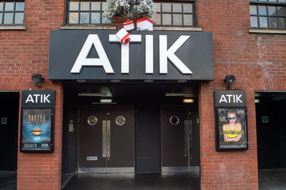 The Atik nightclub in Windsor