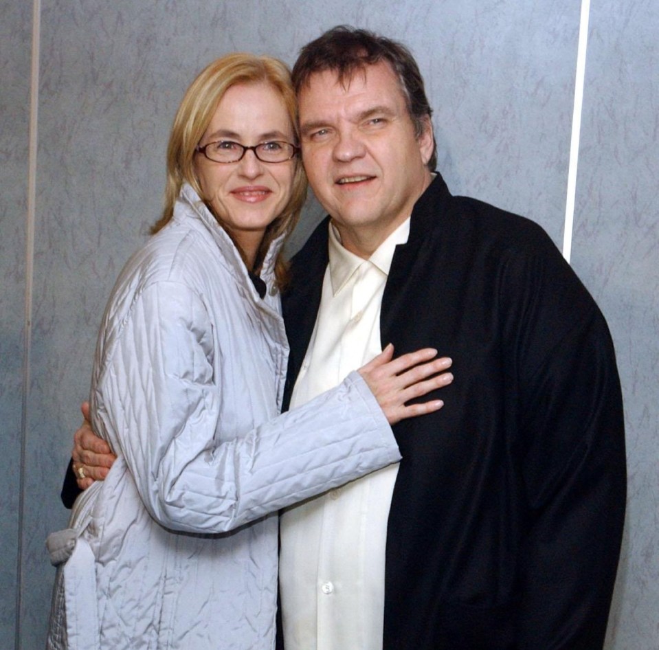 Deborah Gillespie with her husband Meat Loaf