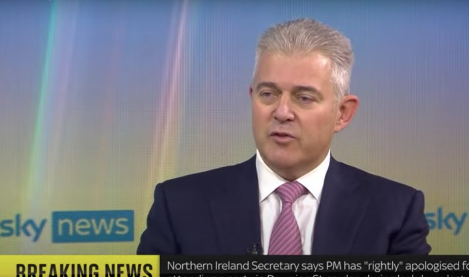 Northern Ireland secretary Brandon Lewis said the PM is the right person for the job