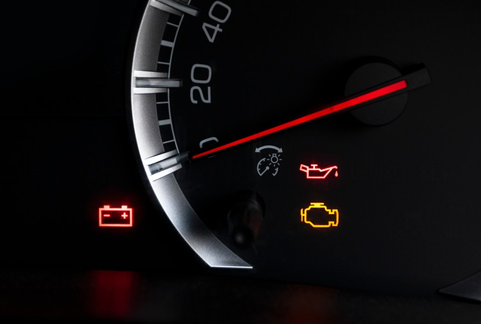 Warning lights can appear on your car’s dashboard for a number of reasons, such as engine, oil and battery