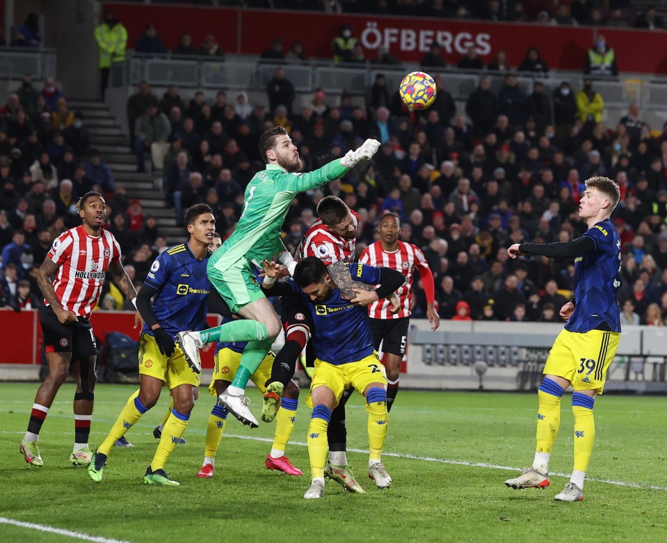 David De Gea was superb as United won 3-1 at Brentford