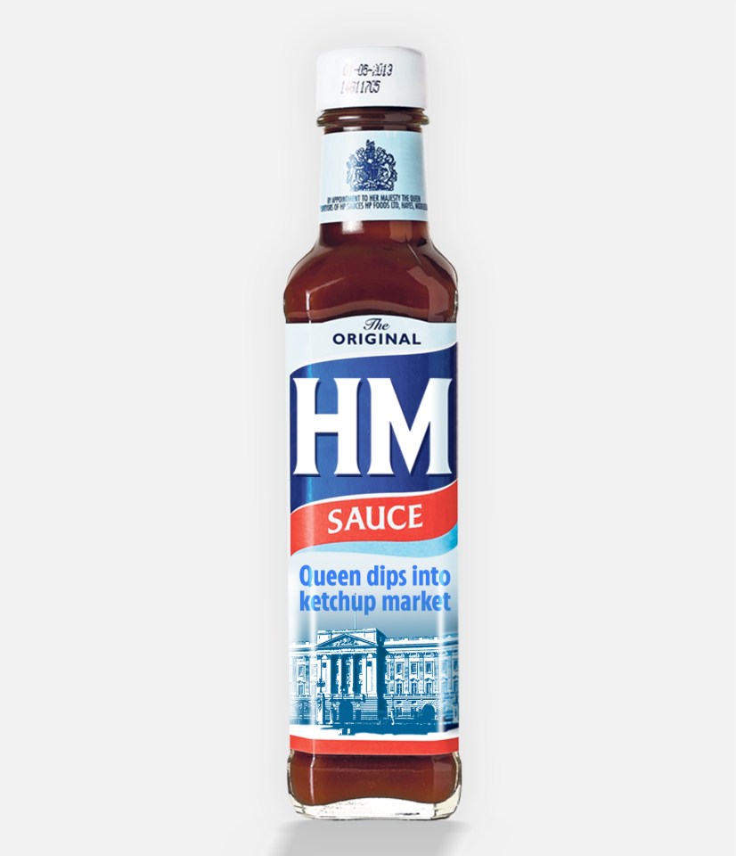 A royal brown sauce launched by the monarchy is set to rival HP for £6.99 a bottle