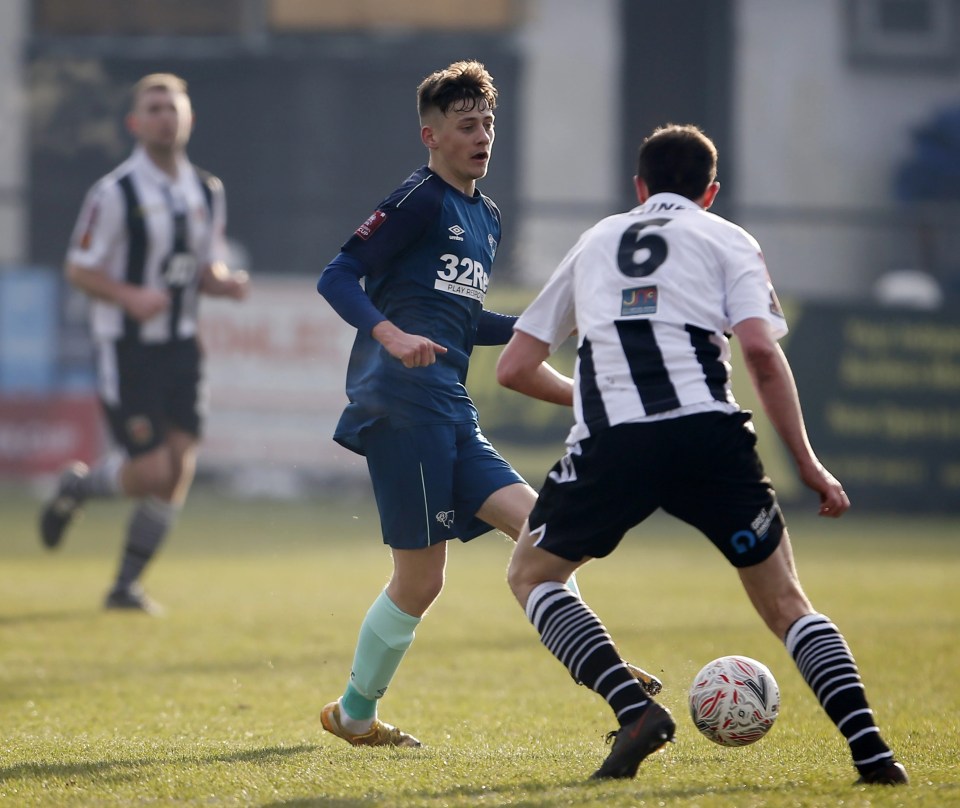 Aged just 16 Williams made his debut for the Rams against Chorley in the FA Cup