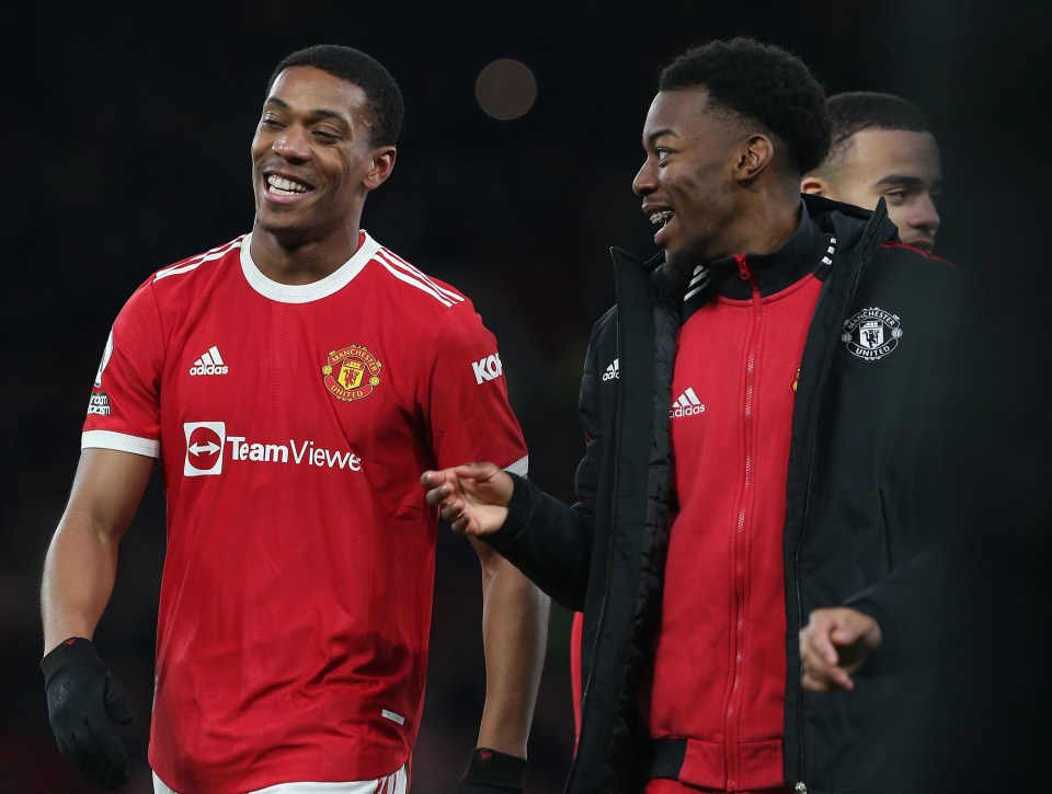 Anthony Martial had been heavily linked with a move away from Old Trafford