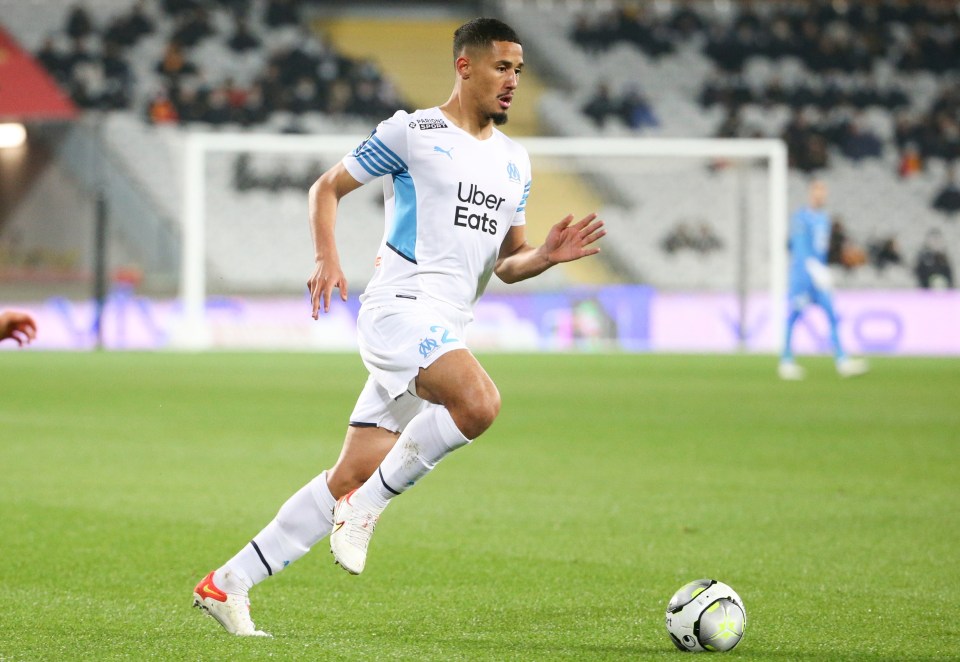 William Saliba joined Marseille on a season-long loan