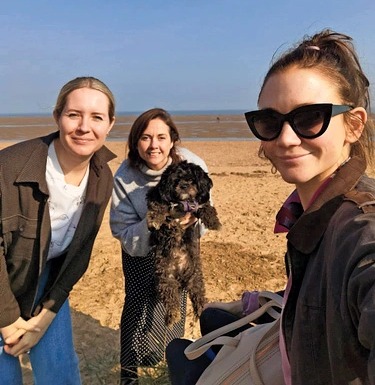 Deputy Features Editor Rosie Gizauskas lived the good life with friends Anne and Laura at The Gin Trap Inn, Ringstead