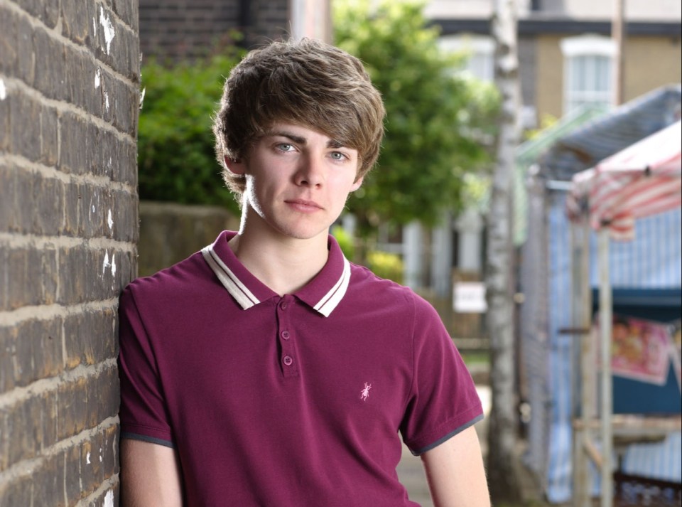 Thomas Law first found fame as a youngster on Eastenders