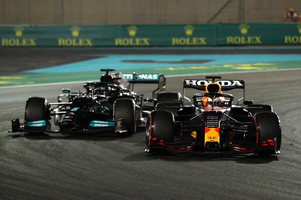 Lewis Hamilton and Max Verstappen went at it throughout the last F1 season