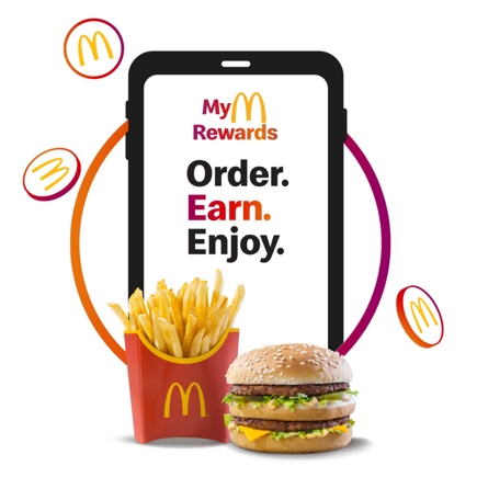 McDonald's customers will be able to collect points on the McDonald's app from July 20.