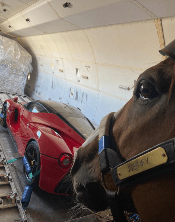 Magnier is giving away a £250,000 Ferrari to the owner of a Justify yearling who goes on to win a race