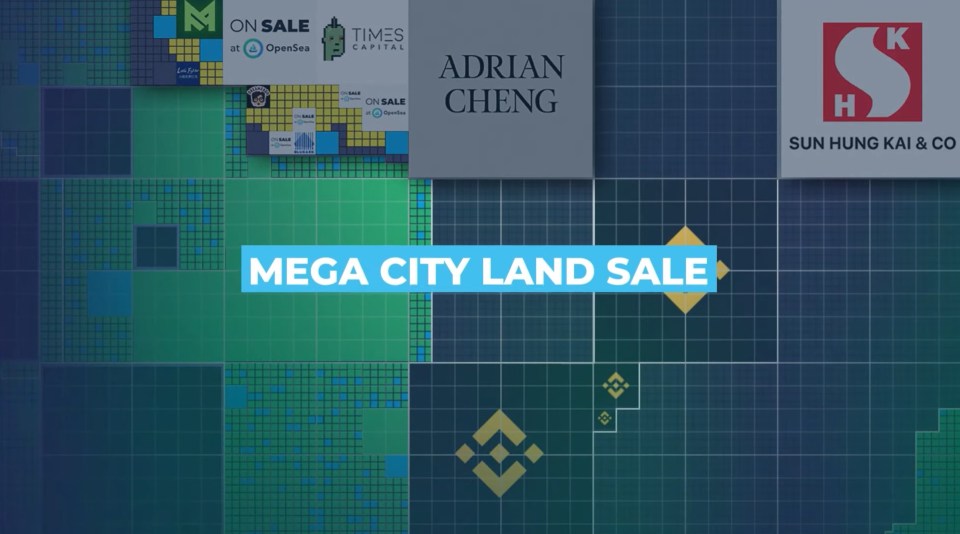 The Sandbox's Mega City already has residents from lucrative Hong Kong industries