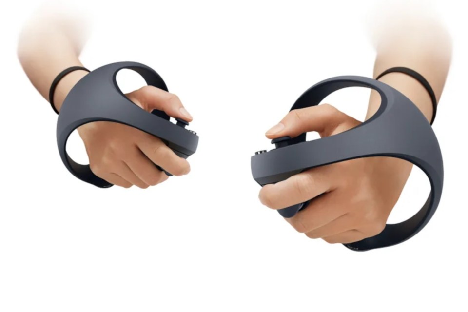 The VR2 comes with two high-tech controllers