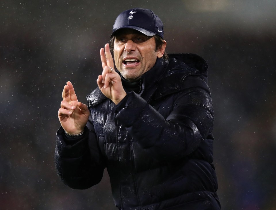 Antonio Conte was furious after Tottenham's loss at Burnley