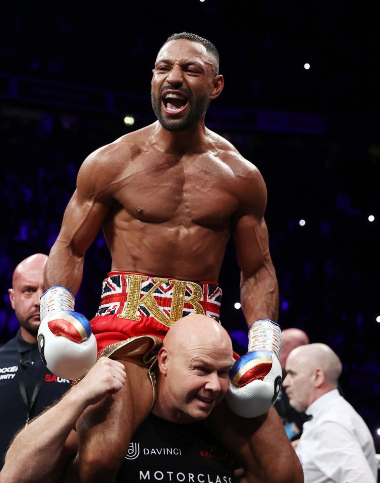 Kell Brook beat his long-time rival Amir Khan on Saturday night