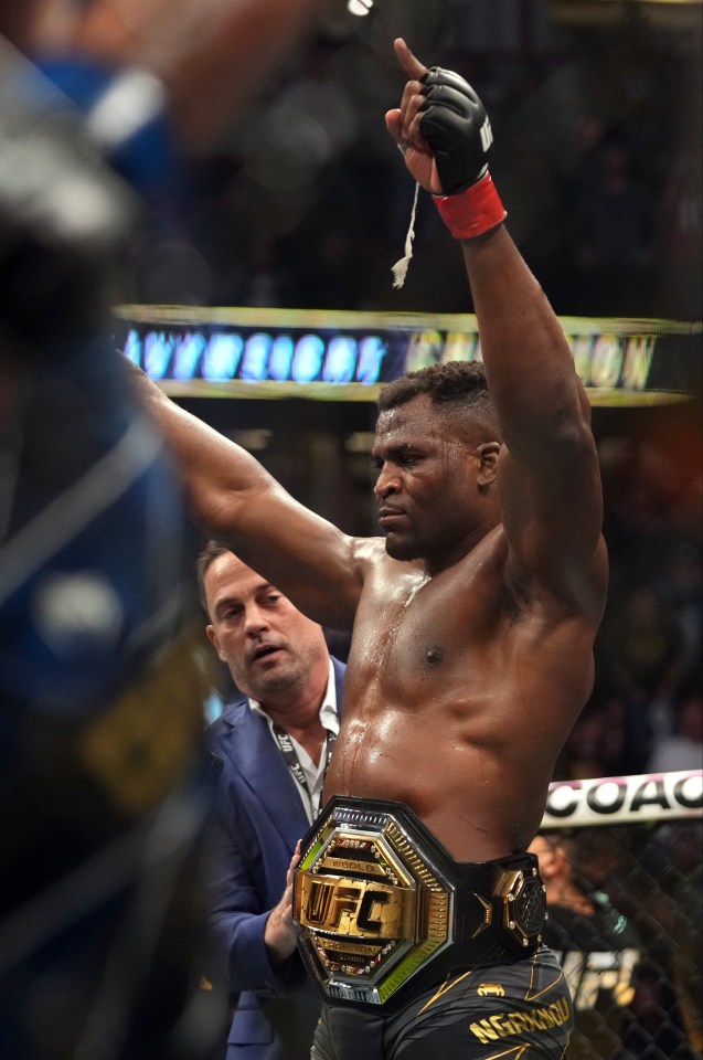 UFC heavyweight champ Francis Ngannou is currently in a contract standoff with the UFC