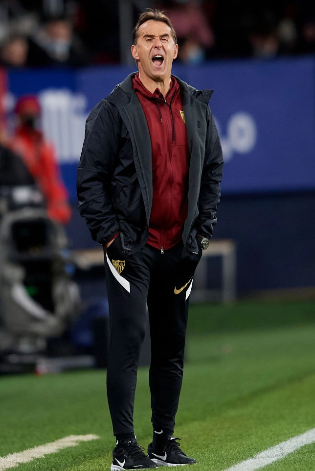 Julen Lopetegui did not mince his words after his team were held at Osasuna