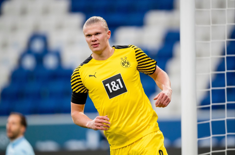 Kane's former suitors Man City have made Borussia Dortmund's Erling Haaland their top target