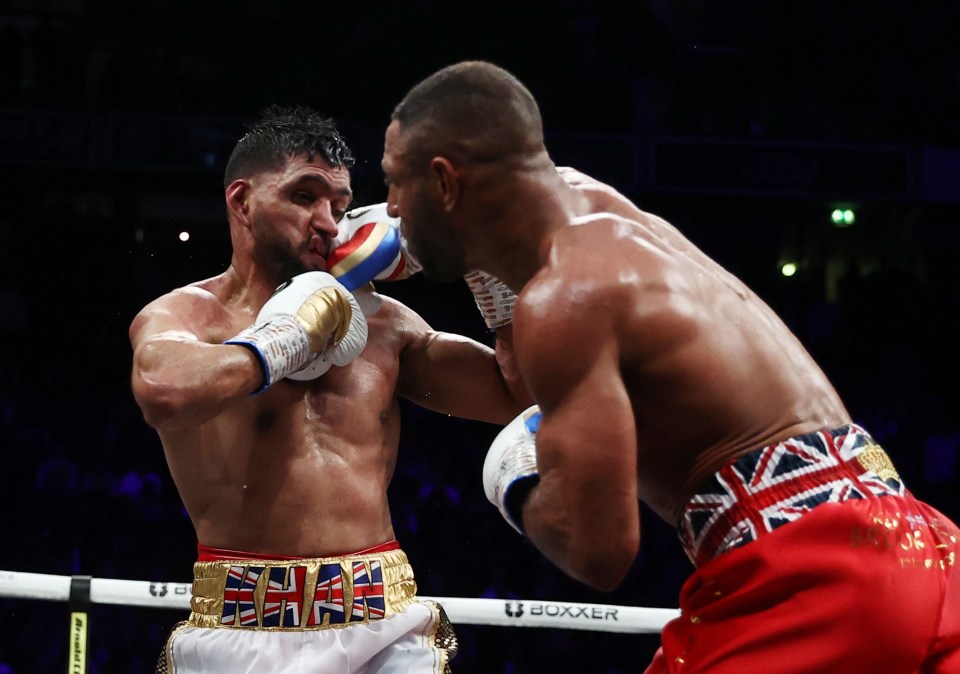 Amir Khan had no answer to Kell Brook in their grudge match