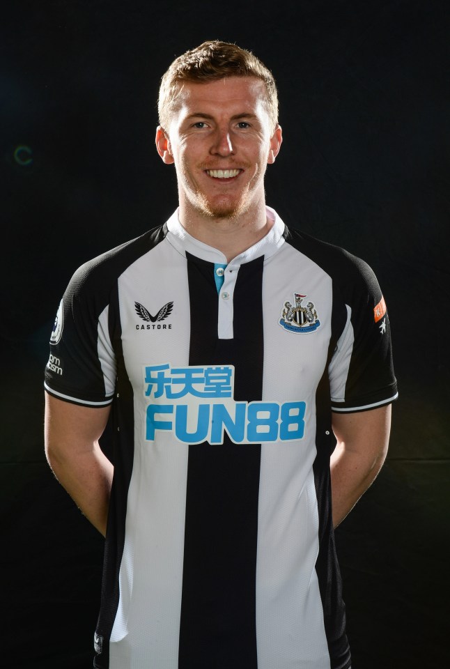 Left-back Matt Targett joined the Magpies on-loan from Aston Villa