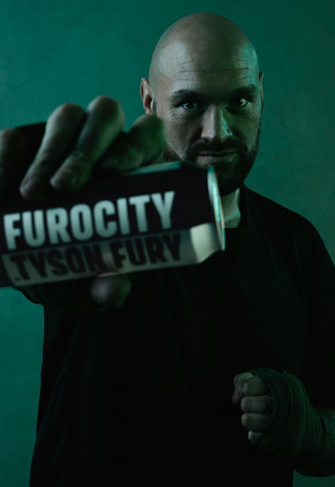 Tyson Fury has joined the world of energy drinks