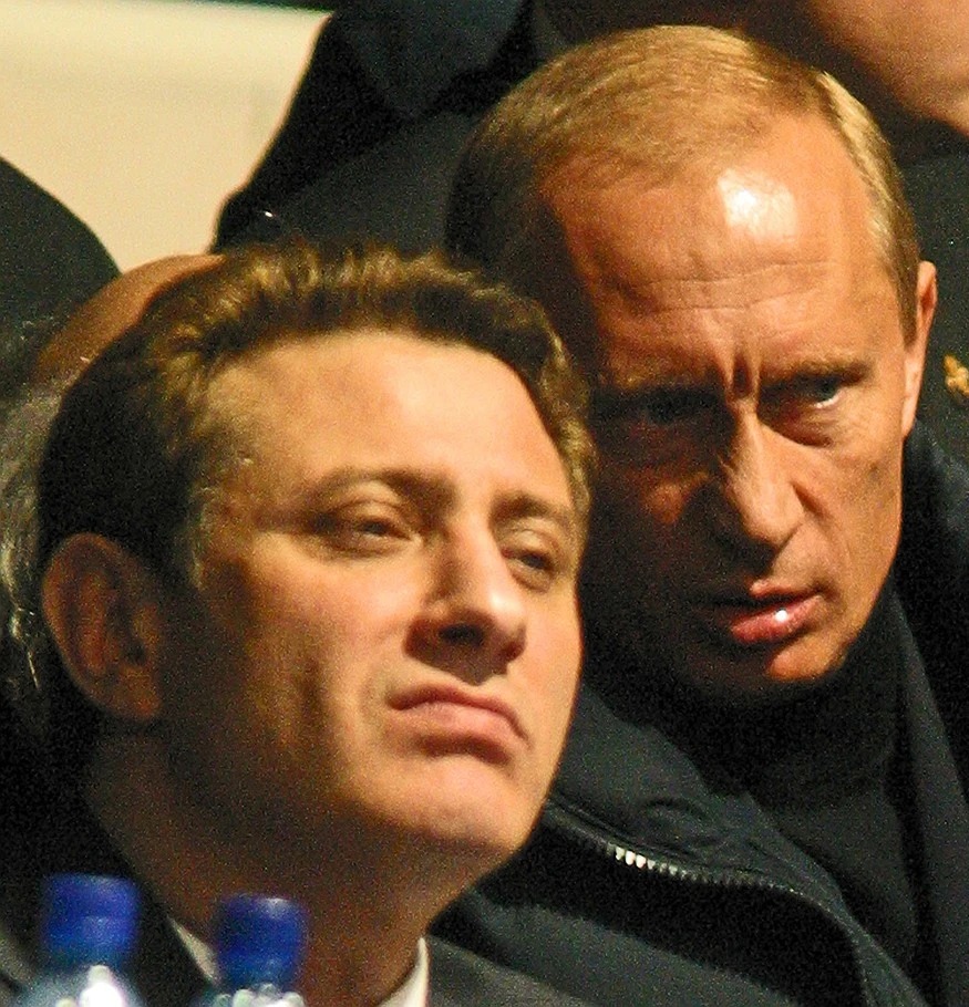 Boris Rotenberg and Vladimir Putin