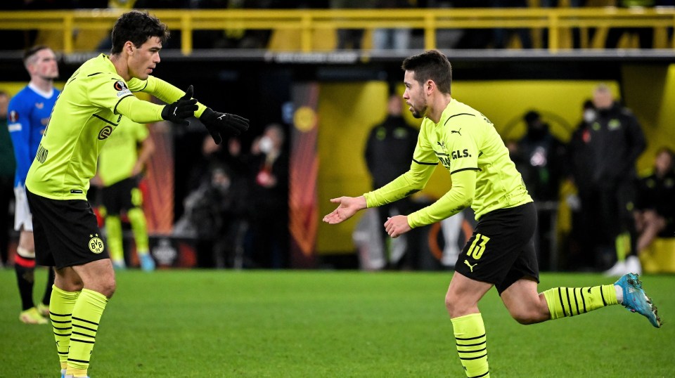 Raphael Guerreiro gave Dortmund slim hope of a second leg comeback