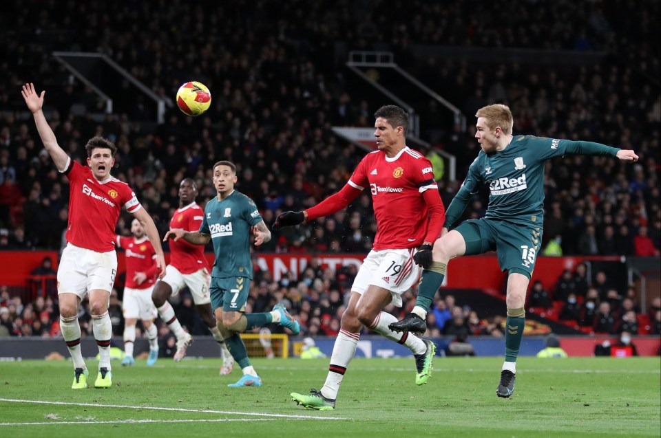 Watmore lifted the ball over Dean Henderson as Harry Maguire appealed for handball