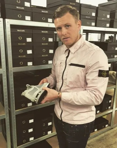 Tommy Mallet has made millions from his shoe brand