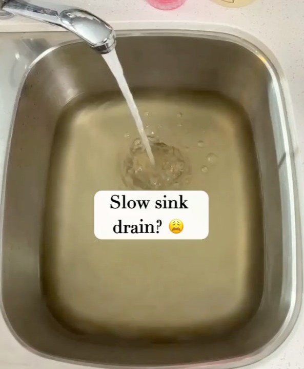 She revealed an easy hack for cleaning your sink pipes which was liked over 50k times