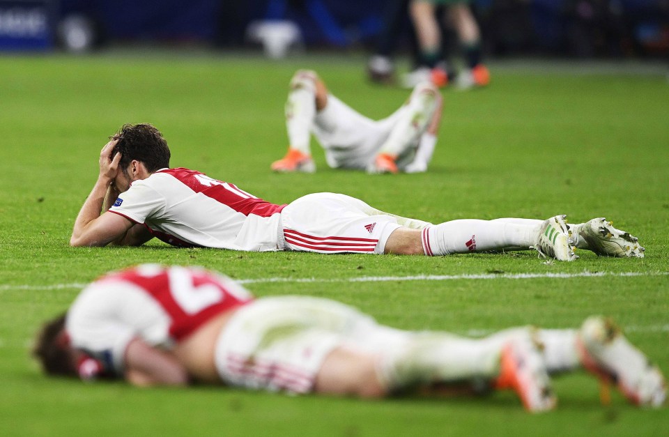 Lucas' late strike broke Ajax's hearts