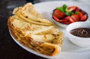 Pancakes are traditionally eaten on Shrove Tuesday