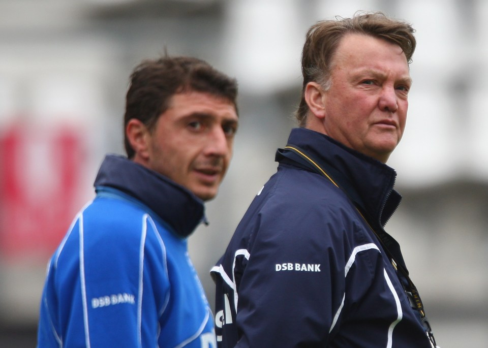 Shota Arveladze served as Louis Van Gaal's No2 at AZ