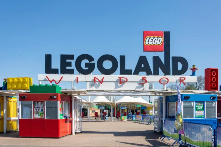 Legoland reopened to visitors today after Storm Eunice