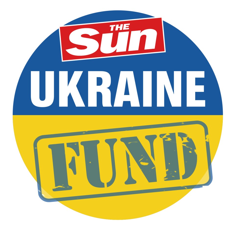 The Sun’s Ukraine fund provided the money for Kateryina to pay for materials to rebuild her home