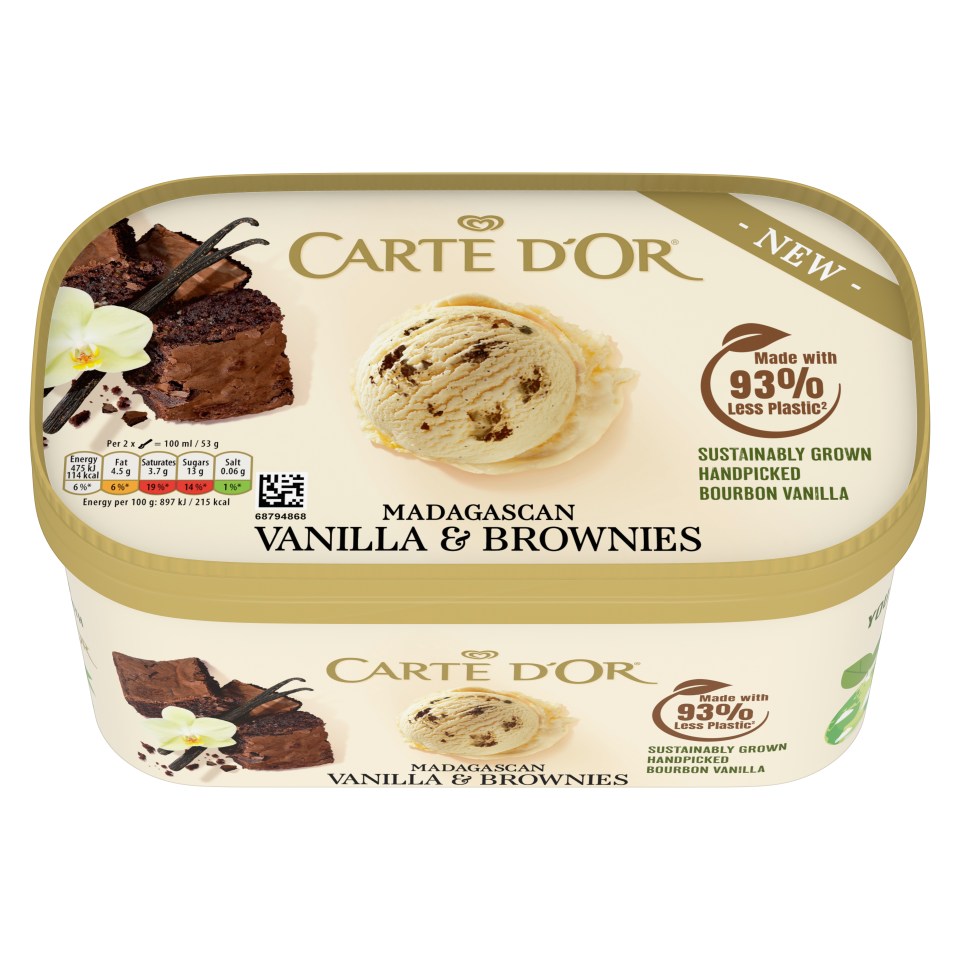 Save 62p on this new Carte D’Or ice cream at Asda