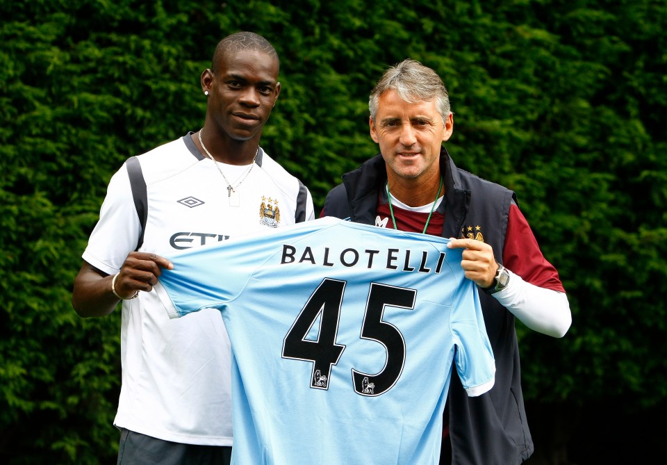 Mario Balotelli enjoyed a madcap spell at the Etihad