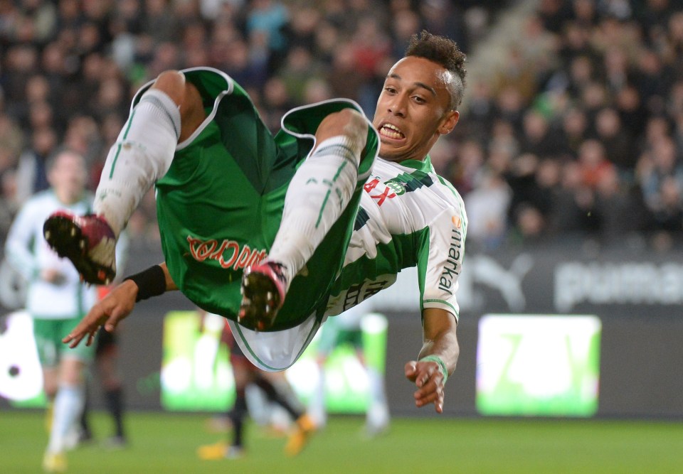 He burst on the scene at St Etienne before earning his move to Germany