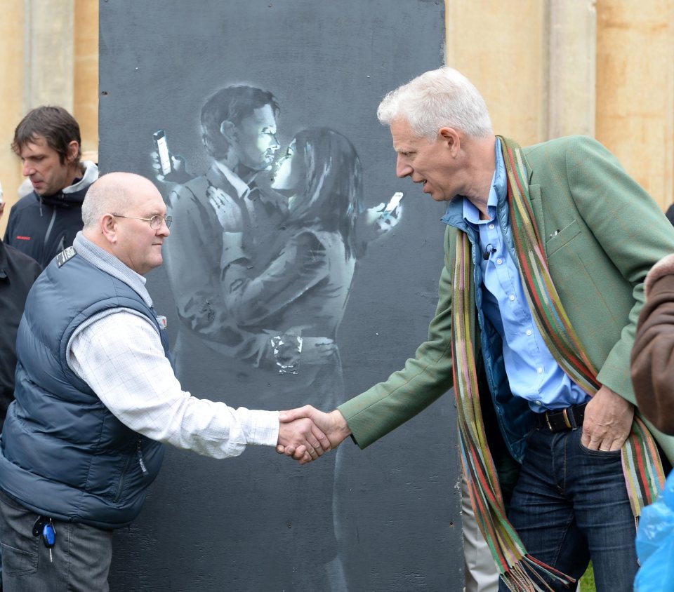 The Banksy was one of the newest pieces to appear on Antiques Roadshow