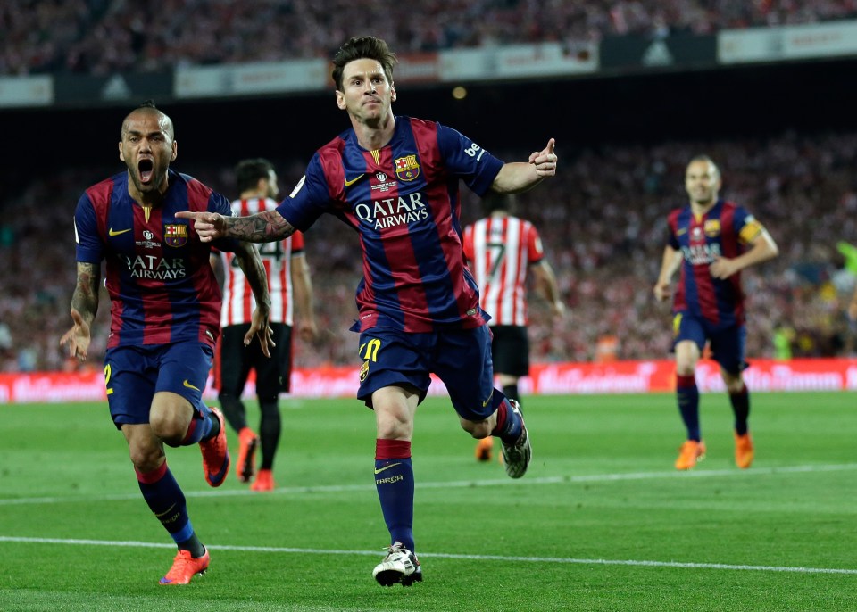 Messi scored two wonder goals against Athletic Club, but this was the best.