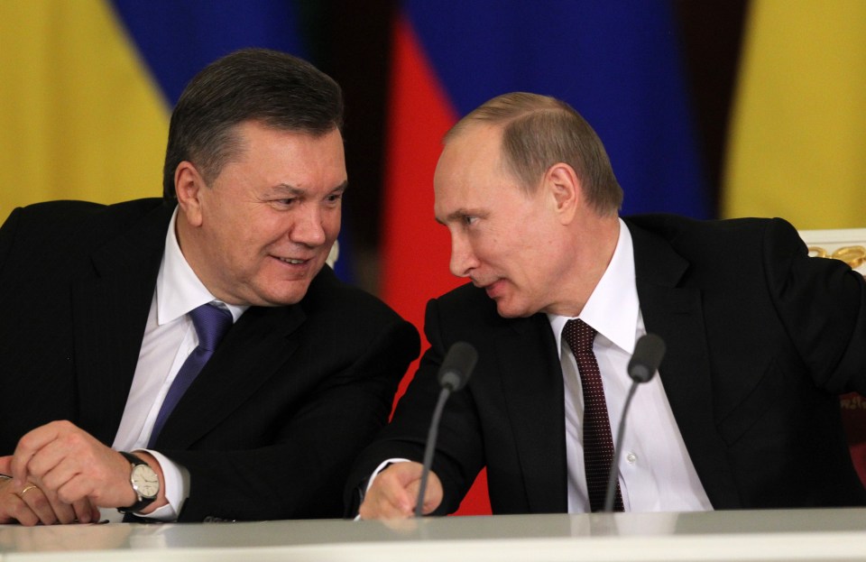 Pro-Russian former leader of Ukraine Viktor Yanukovych was overthrown on February 22