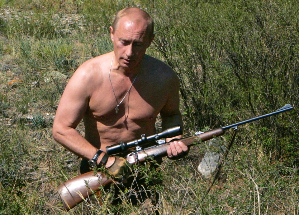 Putin likes to project a macho version of himself