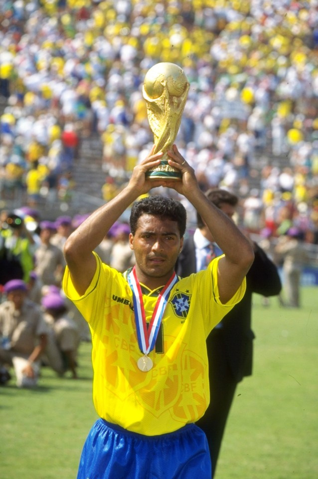 Romario is one of Brazil’s greatest ever players