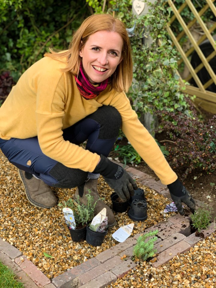 Gardener and presenter Katie Rushworth