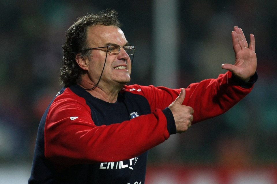 As Chile boss Bielsa created a free-flowing attacking national team