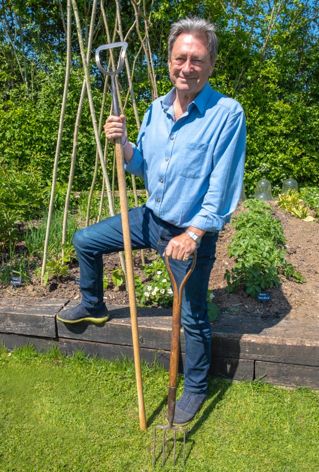 Professional gardener Alan Titchmarsh