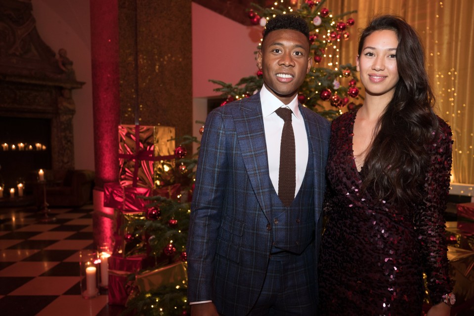 David Alaba's girlfriend Shalimar Heppner seems to be fitting in well in Madrid