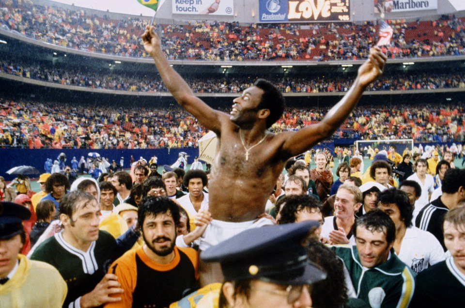 Pele scored a record 1,279 goals during his career