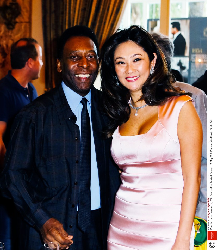 Pele revealed his wife Marcia has been cutting his hair for him