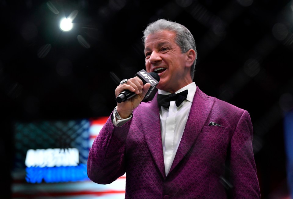 But UFC commentator Bruce Buffer reckons Ngannou would be 'stupid' to leave the promotion