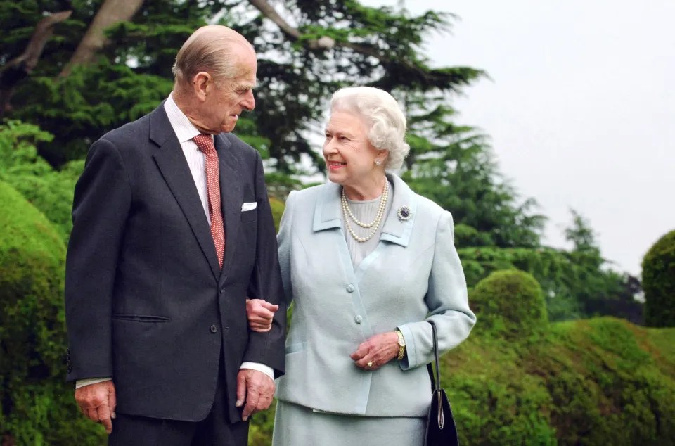 Her Majesty and the Duke of Edinburgh in Hampshire in 2007